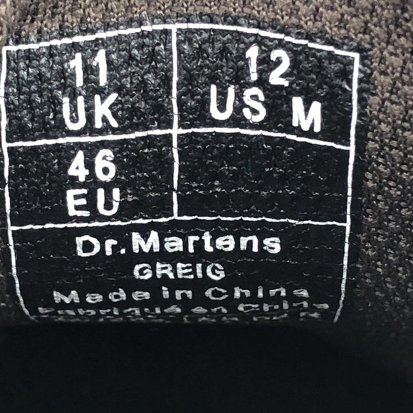 Dr. Martens Greig Leather Oxford Boot, Brown, Men's 12 - Picture 8 of 8